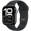 Apple Watch Series 10 Jet Black Alu Band: Schwarz Größe M/L 64GB 46mm