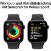Apple Watch Series 10 Jet Black Alu Band: Schwarz Größe M/L 64GB 46mm