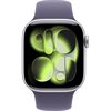 Apple Watch Series 11 Alu, Silber Band:Purple fog Gr, M/L 64GB 46mm LTE