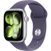 Apple Watch Series 11 Alu, Silber Band:Purple fog Gr, M/L 64GB 46mm LTE