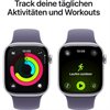 Apple Watch Series 11 Alu, Silber Band:Purple fog Gr, S/M 64GB 46mm LTE