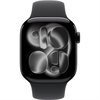 Apple Watch Series 11 Jet Black Alu Band:Schwarz Gr, M/L 64GB 46mm LTE GPS