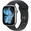 Apple Watch Series 11 Space grau Alu Band:Schwarz Gr, M/L 64GB 46mm GPS