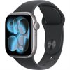 Apple Watch Series 11 Space grau Alu Band:Schwarz Gr, M/L 64GB 46mm LTE