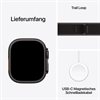 Apple Watch Ultra 3 Black Titanium Band:Black/charcoal Gr, S/M 64GB 49mm