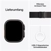 Apple Watch Ultra 3 Black Titanium Band:Schwarz Gr, S 64GB 49mm