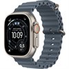 Apple Watch Ultra 3 Natürliches Titan Band:Anchor blue 64GB 49mm