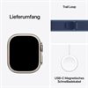 Apple Watch Ultra 3 Natürliches Titan Band:Blue/blue Gr, M/L 64GB 49mm