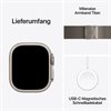 Apple Watch Ultra 3 Natürliches Titan Band:Natürlich Gr, S 64GB 49mm