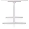 InWerk Schreibtisch hvst, Imperio Lift Q2 Weiß/Weiß B180cm x T80cm