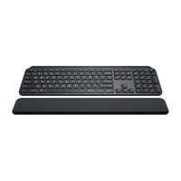 Logitech MX Keys - Tastatur - hinterleuchtet - Bluetooth, 2.4 GHz - Deutsch