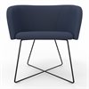 Nowy Styl NAUDU ARMCHAIR CFSX-ROD dunkelblau/blau