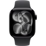 Apple Watch Series 11 Jet Black Alu Band:Schwarz Gr, M/L 64GB 42mm GPS