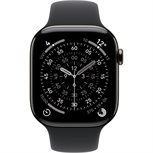 Apple Watch Series 11 Schiefertitan Band:Schwarz Gr, M/L 64GB 46mm LTE GPS