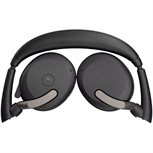 Jabra Evolve2 65 Flex MS Headset On-Ear Bluetooth kabellos USB-A Schwarz