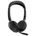 Jabra Evolve2 65 Flex UC Stereo Headset mit kabelloses Ladepad