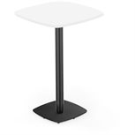 Nowy Styl MeeThink Besprechungtisch, quadratisch abgerundet D70cm x H105cm