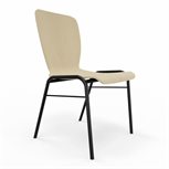 Nowy Styl WING II Besucherstuhl Gestell: RAL 9005 Jet Black