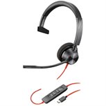 Poly Blackwire 3310 Kabelgebunden für MS Teams mit USB-A