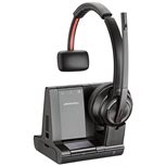 Poly Savi 8200 Series W8210-M Microsoft Headset On-Ear Bluetooth kabellos